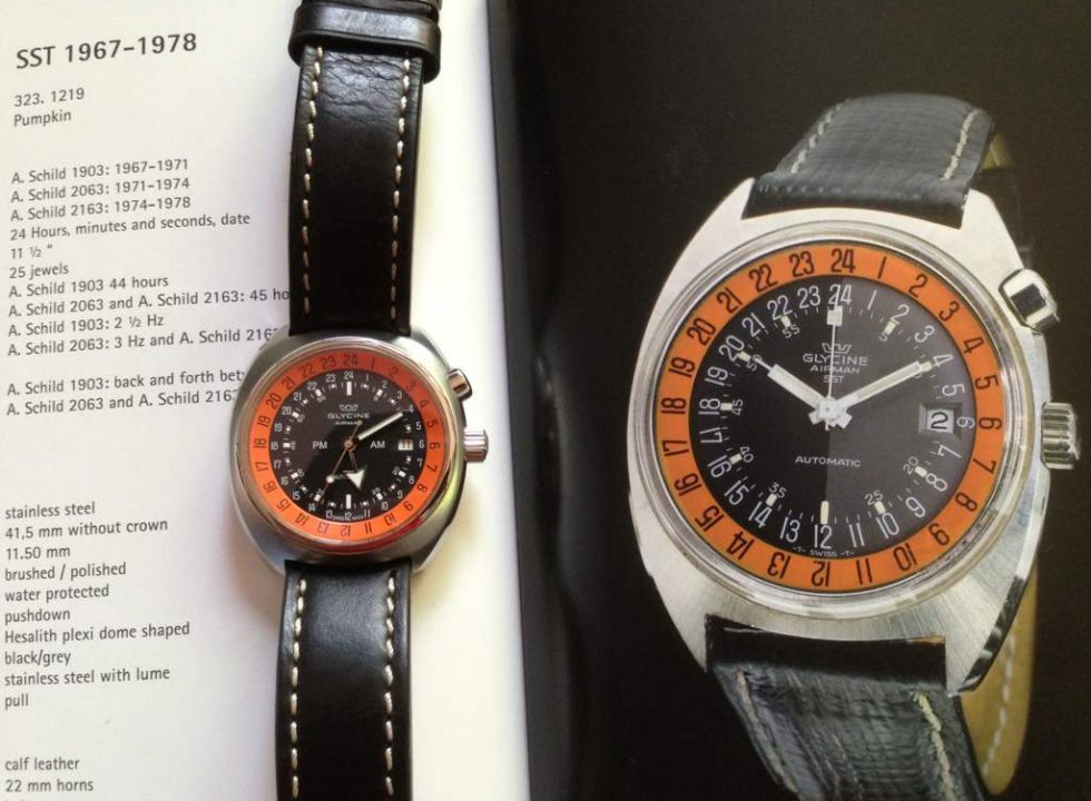 Glycine airman sst on sale 12