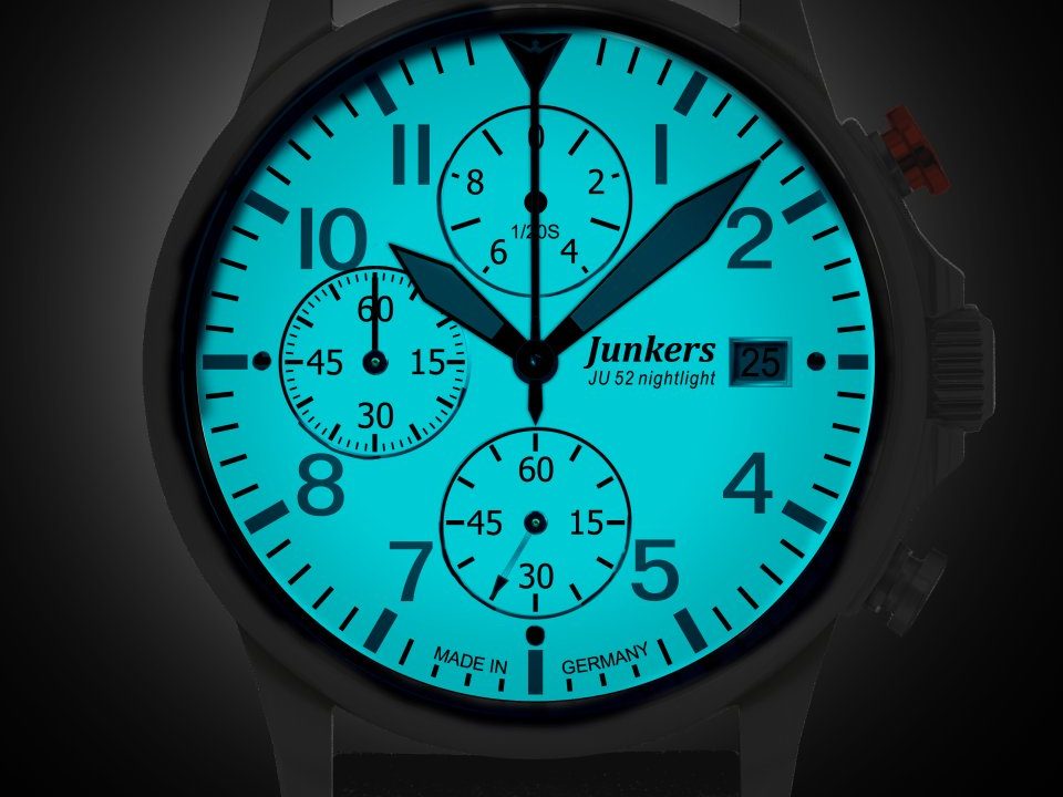 Full lume dial discount watches